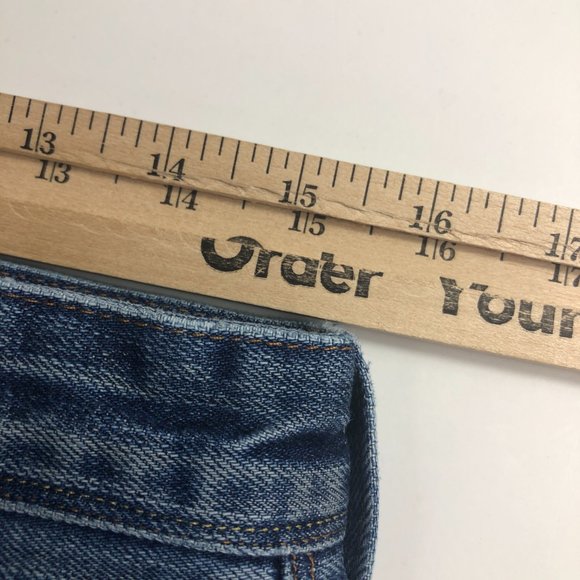 Levi's Made & Crafted Jeans Men's 31 X 31* Tack Slim Fit Blue Distressed Denim - Picture 16 of 16